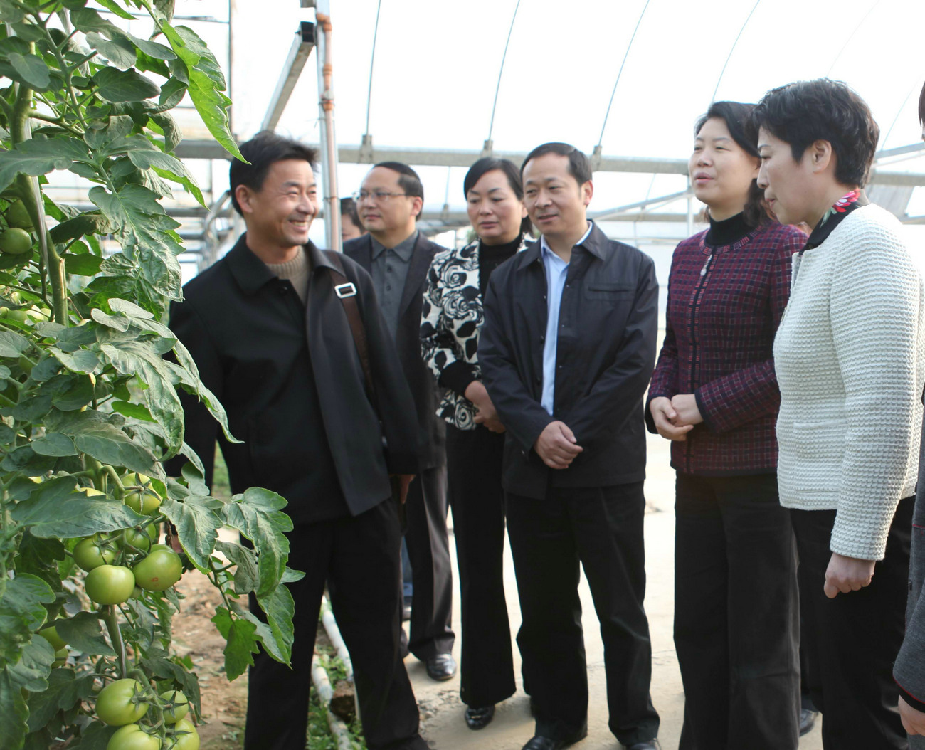 湖北省委常委、政法委書(shū)記肖菊華來(lái)我公司基地調(diào)研指導(dǎo)工作